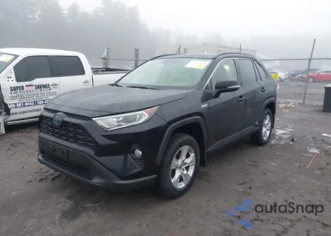 2019 Toyota Rav4 Hybrid Xle from USA, damaged, VIN JTMRWRFV9KD024726